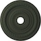 Ekena Millwork Cole PVC Medallion (Canopies up to 6"), 22"OD x 3 1/2"ID x 1"P, UltraCover Satin Hunt Club Green CMP22COGHC - alternate 1